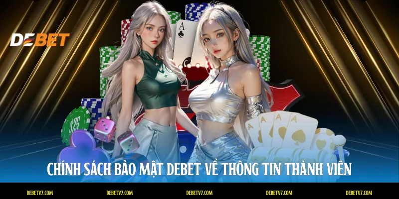 Chính sách bảo mật DEBET về thông tin thành viên